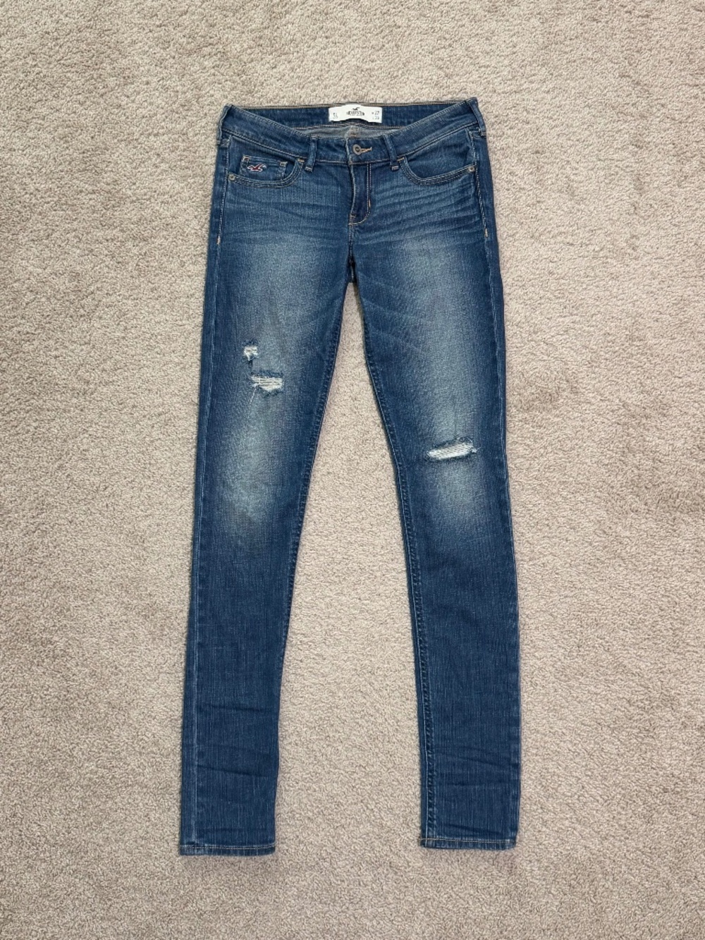 Hollister Distressed Denim Jeans